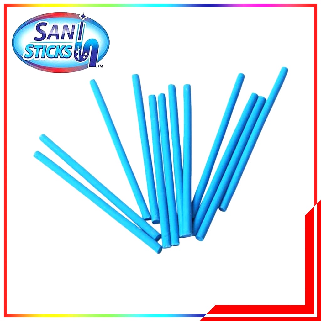 Sani Stick Drain Solusi Membersihkan Saluran Air Yang Tersumbat - Pembersih Pewangi Wastafel Saluran Air Mampet - Biru