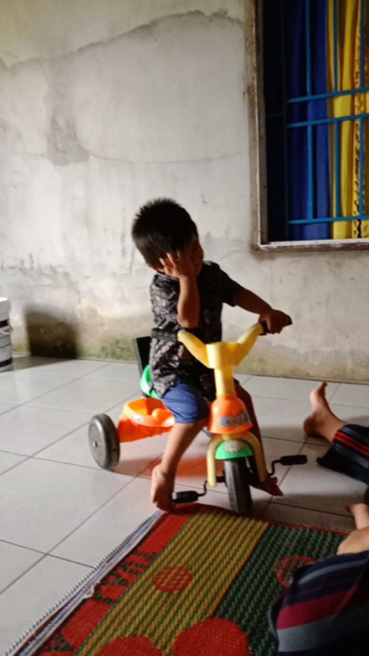 Cod (real Pict)kemeja Batik Modern Anak Laki Laki Motif Toraja Prada Foil Model Klep Intip