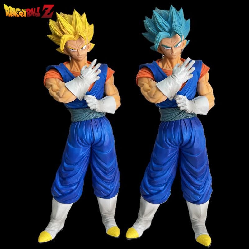 Mainan Action Figure Dragon Ball Goku Super Saiyan Vegetto Bahan PVC Ukuran 33CM Untuk Hadiah Anak