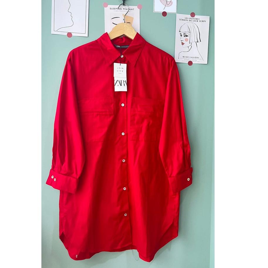 Muraaaahh.. ZR poplin tunic pocket dress