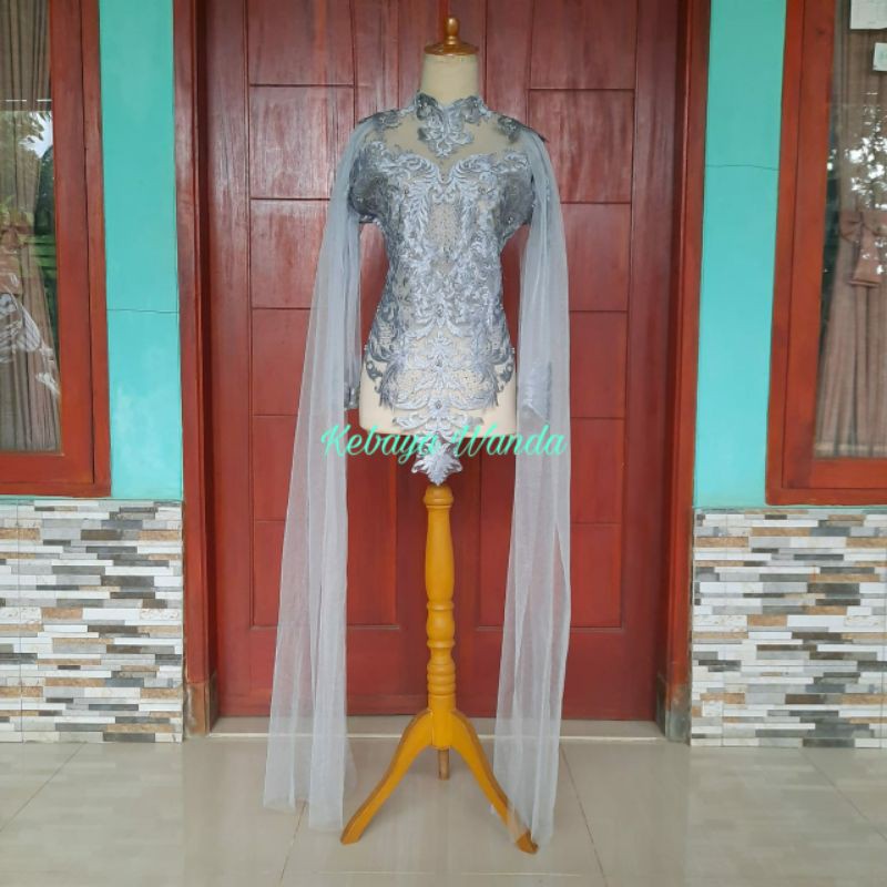 Sayap Pundak Kebaya Pengantin / Sayap Bahu / Slayer Bahu /Slayer Pundak