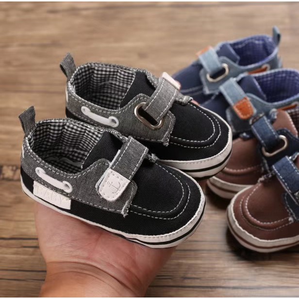 HappyOliver B225  ZTRAPE Sepatu Anak Laki Sepatuanak Sepatu Bayi Prewalker Shoes