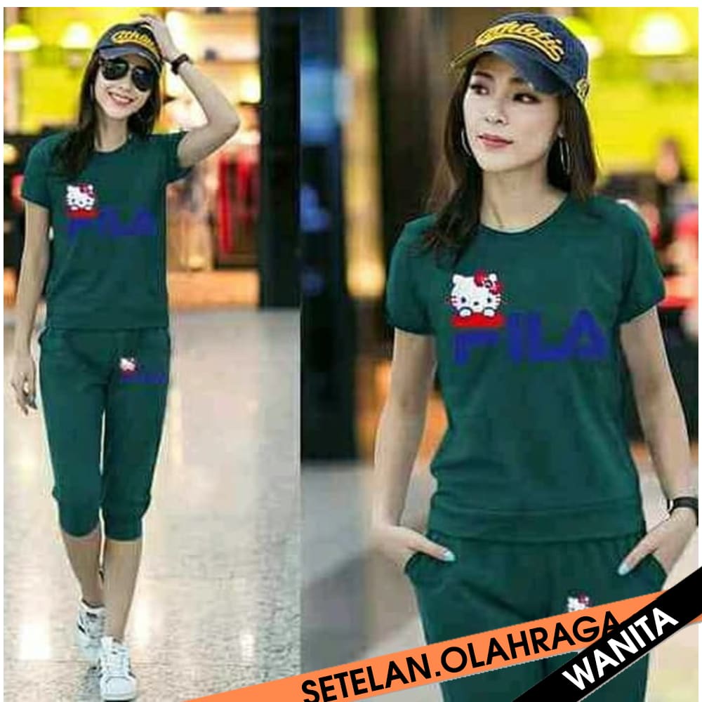 Setelan Baju Olahraga Sepeda Stelan Muslim Olahraga Muslimah Baju Olahraga Couple Muslim i.1846282