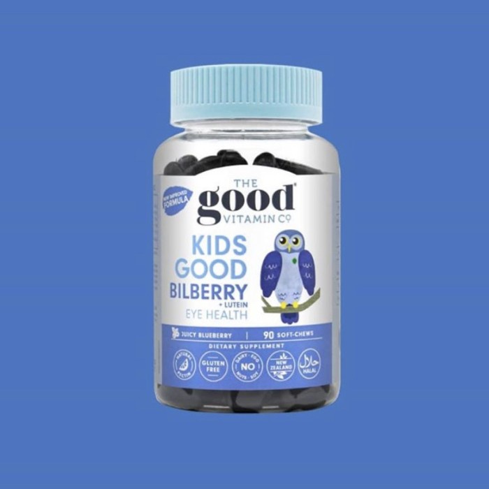 Vitamin Mata Anak Halal Kids Good Bilberry From The Good Vitamin.Co Vit Anak -
