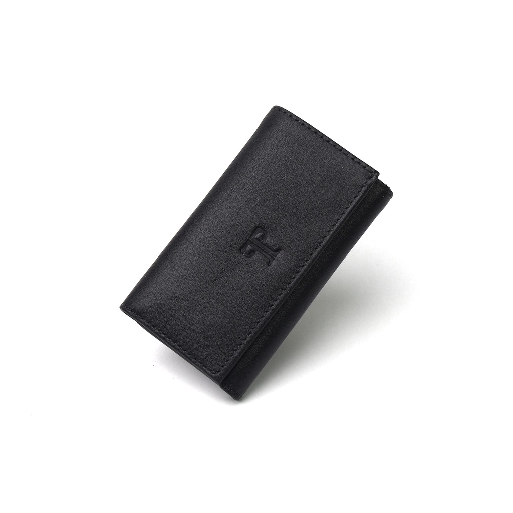 TOKOKOE - Dompet Gantungan Kunci Kulit Motor Mobil STNK Pria Wanita dengan Kotak Troy - Jake