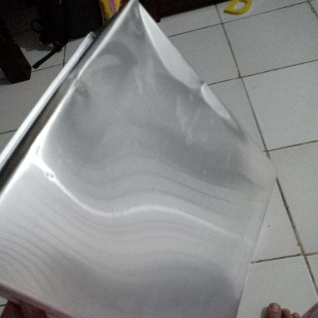 Loyang Kue Bolu 1 Set Segi Besar (isi 2pcs Ukuran Berbeda ) Tinggi=6 Cm Alumunium Kotak Persegi