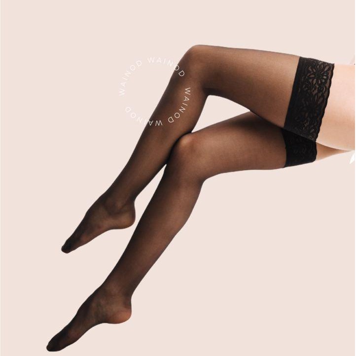 Wainodshop - LOUI black sheer stocking