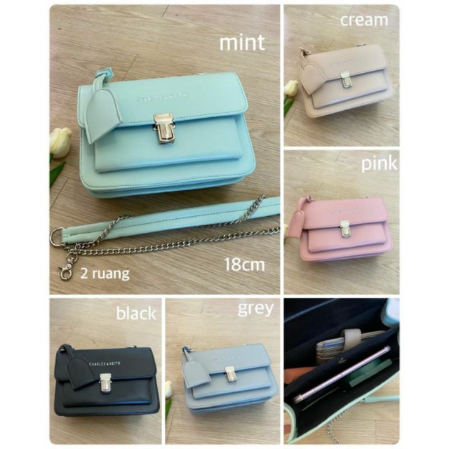 Tas CK MINISO CK TAS MINISO SELEMPANG CK TAS CEWE TAS WANITA TAS RANTAI SLINGBAG CK SLINBAG RANTAI S