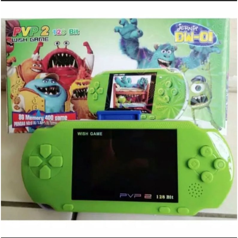 GAME PORTABLE Type Dw 01 Slim 128 BIT CONSOLE GAME HANDHELD