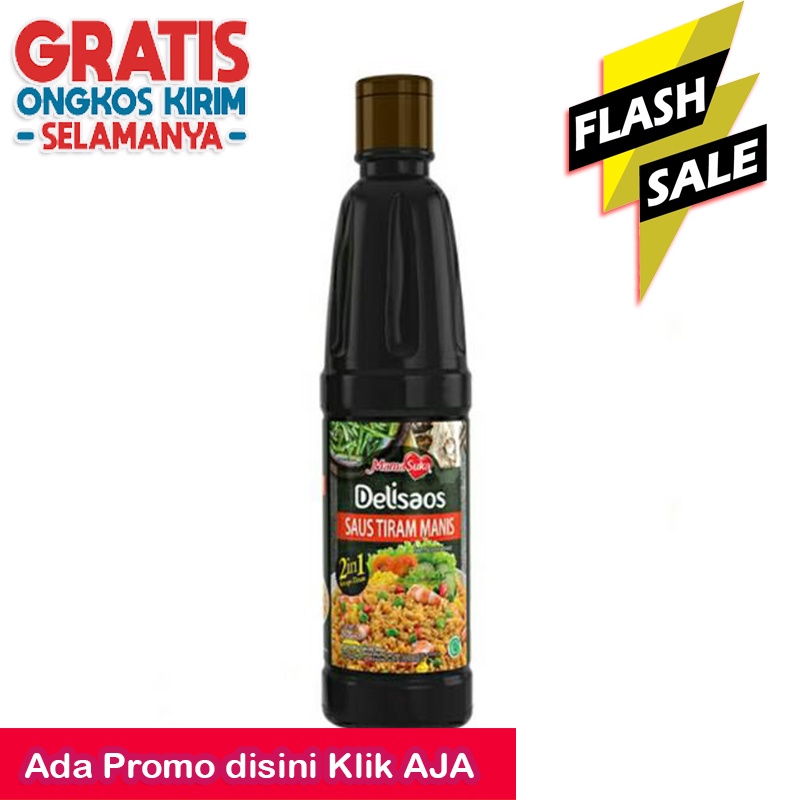 

Saus Tiram MamaSuka Delisaos Saus Tiram Manis 2in1 260 mL