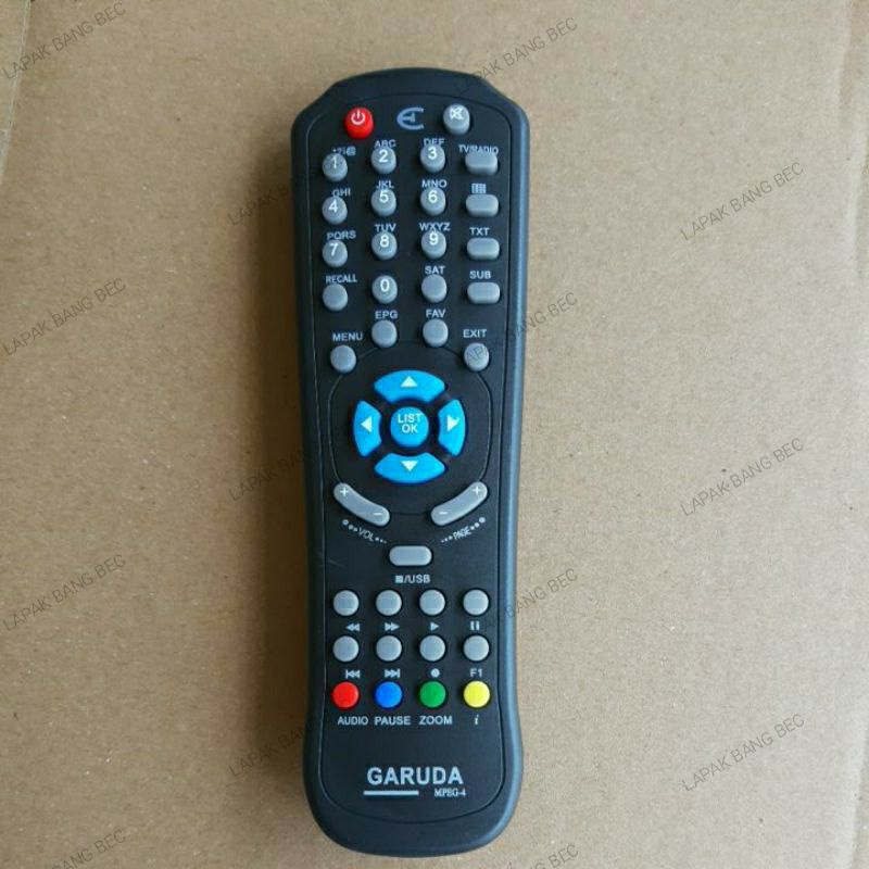 Remote Nex Parabola Garuda Mpeg 4 HD