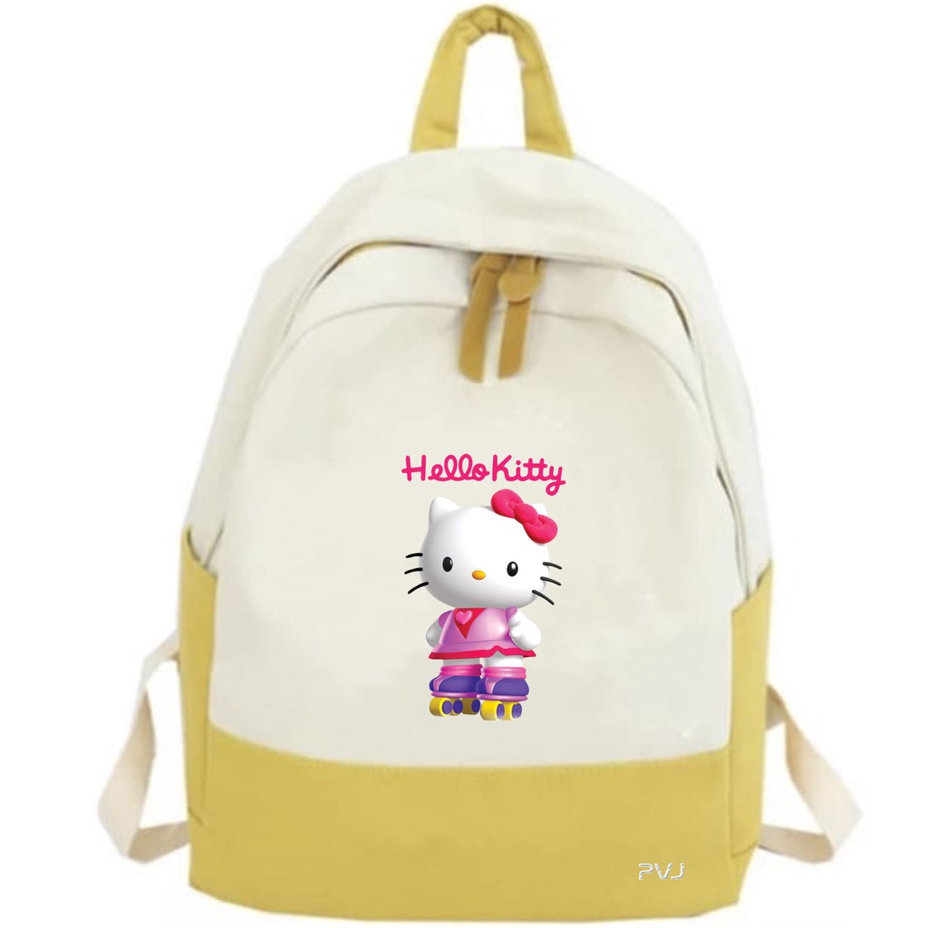 PVJ Tas Hello Kitty Anak Perempuan Ransel Sekolah Kekinian