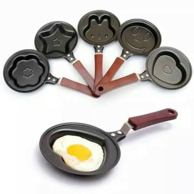 Panci Teflon Mini Karakter Frying Pan 12cm