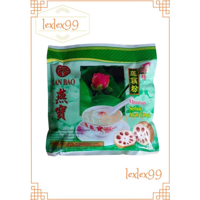 

Yan Bao Minuman Serbuk Akar Teratai 300gr