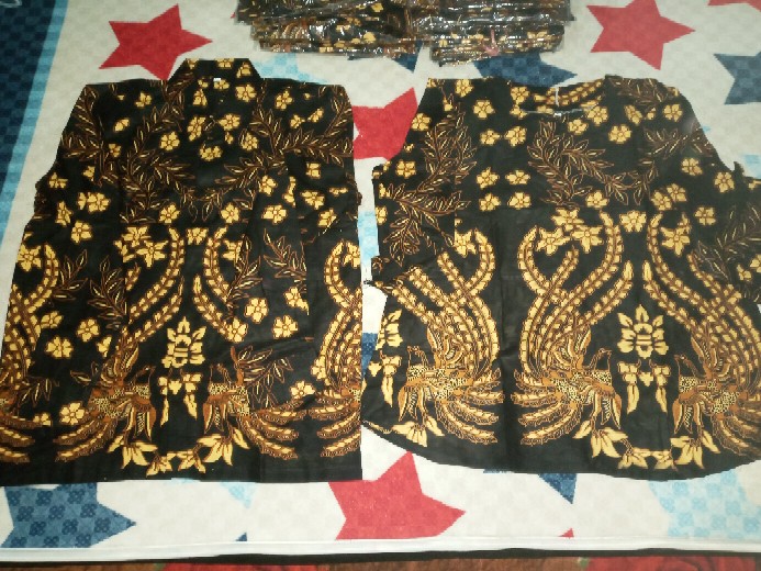 Maura Couple - Sania Ruffle Batik Couple Ori Ndoro Jowi Dnt