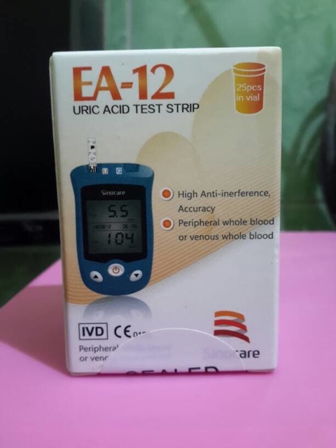 Alat cek Gula Darah dan Asam Urat 2 in 1 Sinocare
