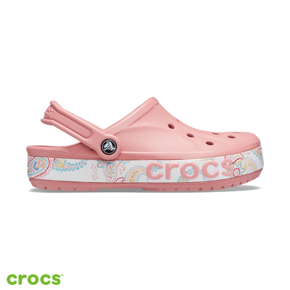 Crocs Baya Graphic / Sandal Unisex / Sandal Pria &amp; Wanita - Pink -206233-682