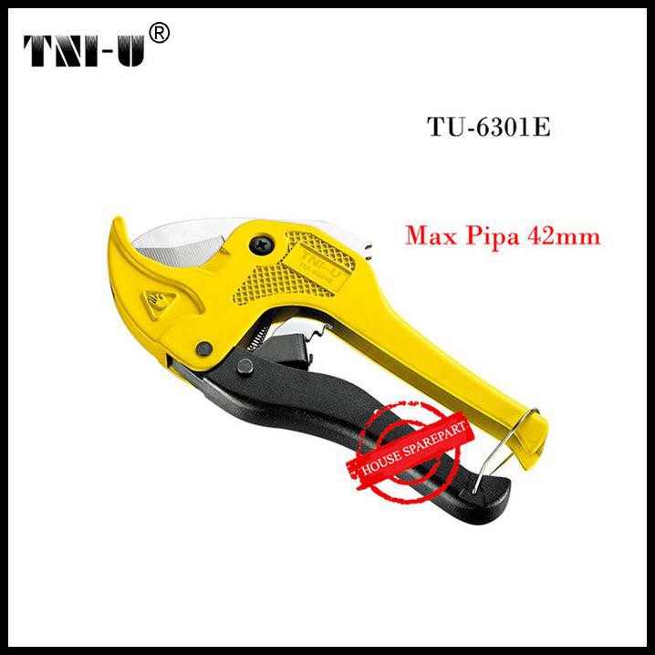 

Tni-U Tu-6301E Dual Colors Pipe Cutter Handle Cutting Tool Ratcheting