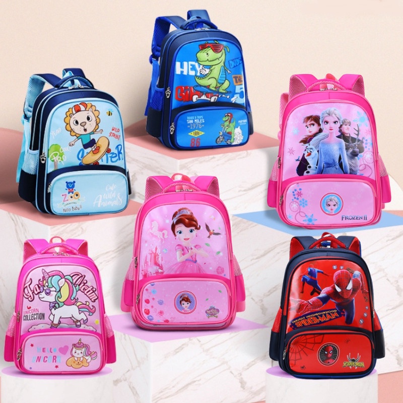 Tas Ransel Sekolah Anak Laki Laki Perempuan Karakter TK PAUD SD TA0007