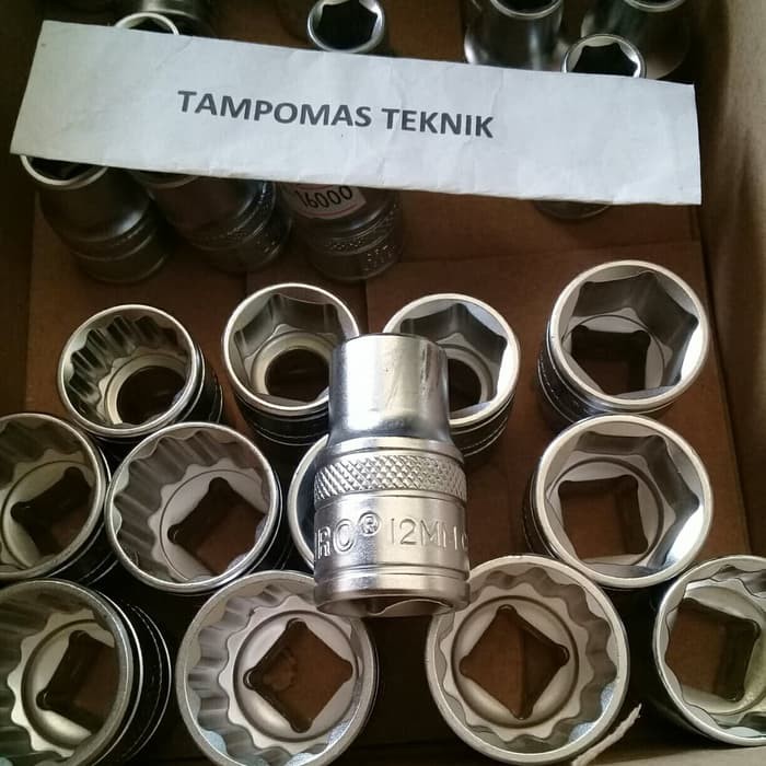 Mata Sok 12mm Tekiro Mata Kunci Sok Tekiro 12 mm