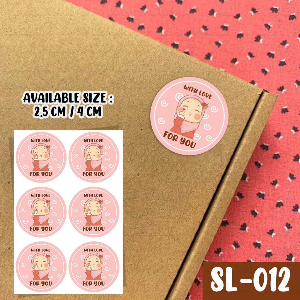 

[GIANT PALACE] 135 PCS LABEL PRODUK / THANKYOU STICKER / STICKER THANK YOU MURAH SL 012