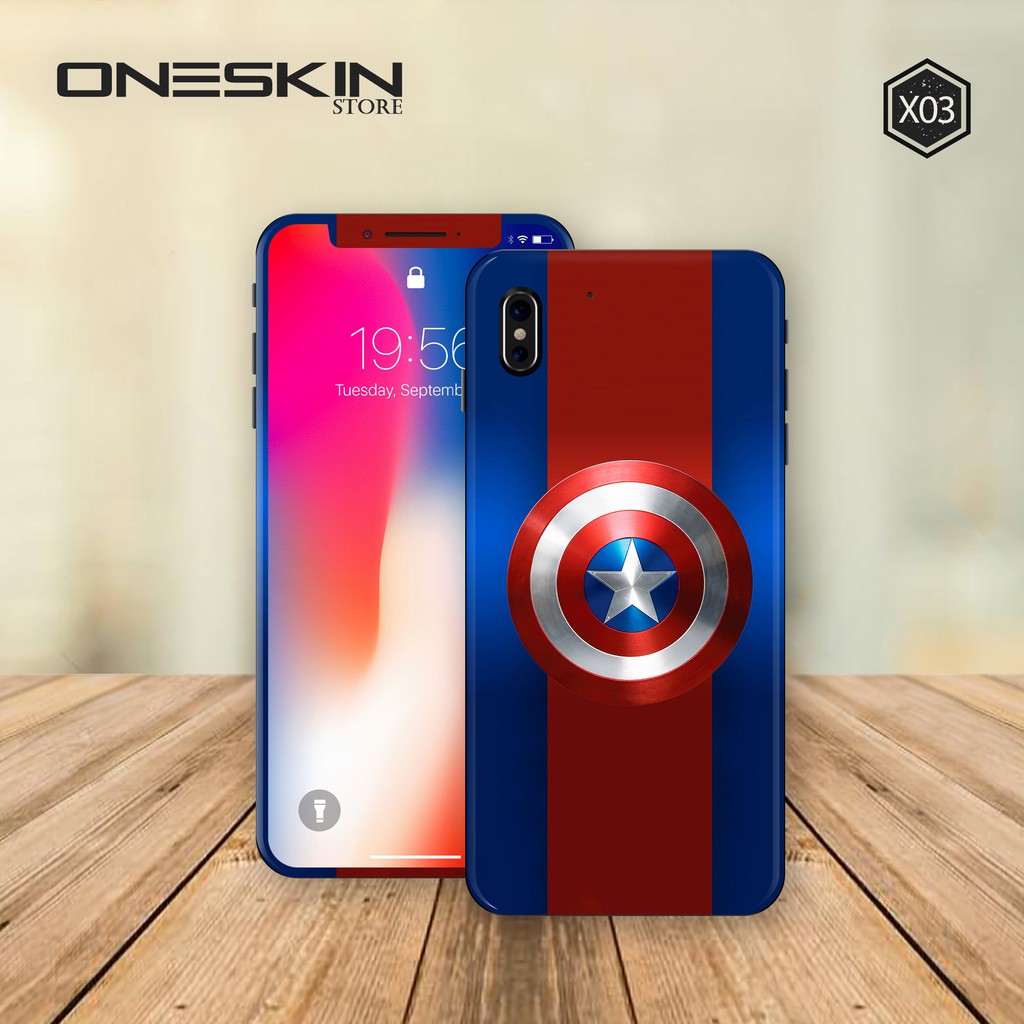 Garskin-Stiker Hp-Stiker Handphone-Hp Oneplus-All Merk Hp-Captain Amerika