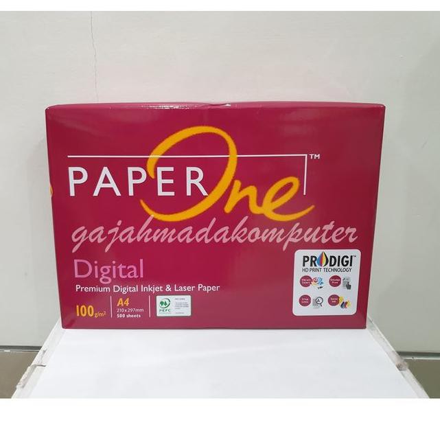 

Kertas HVS A4 100 gr 100 gsm 100gsm 100gram PAPER ONE