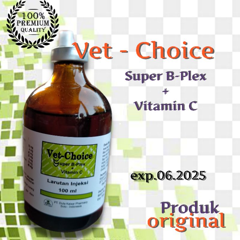 VET-CHOICE 100 ml Super B-Kompleks plusVitamin C