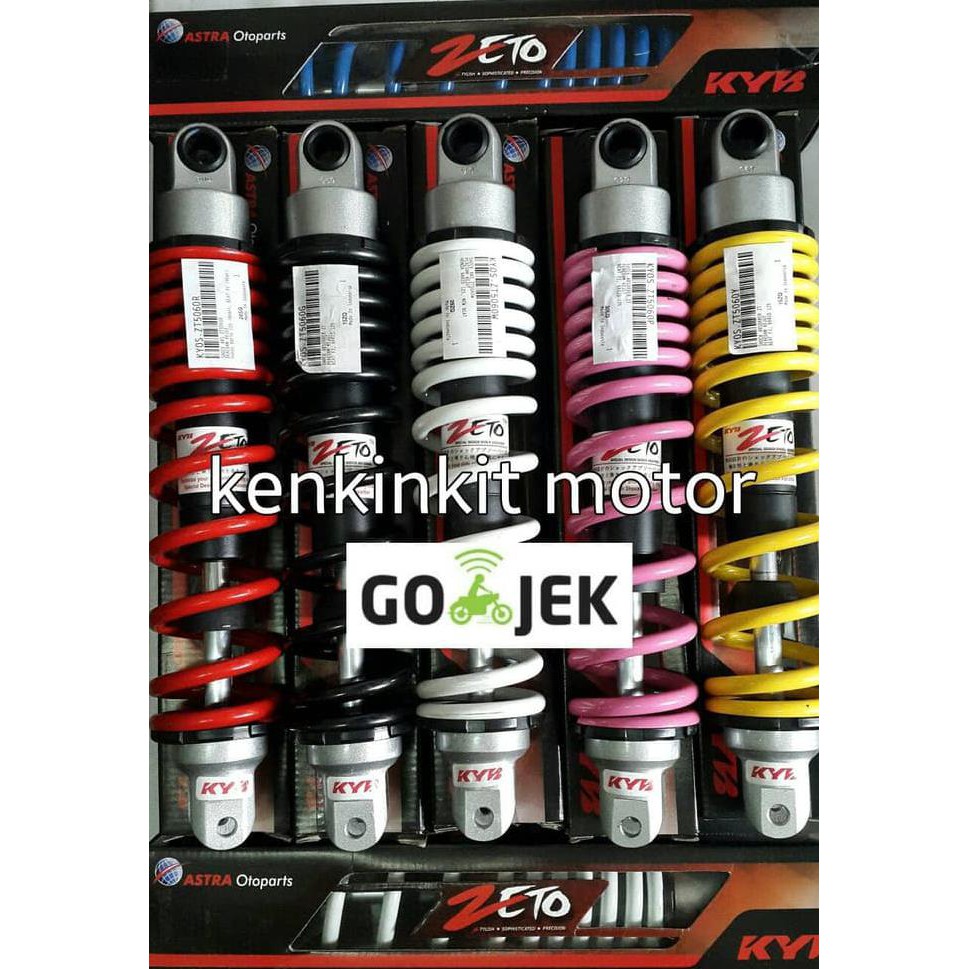 Shockbreaker Kyb-Zeto/Zt5060/Z-Series/320 (Vario125/150,Beat Fi) .Ayesha1.Olshop
