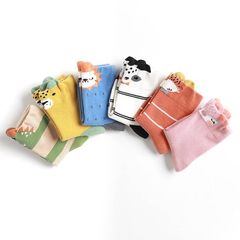 babyfit kaos kaki anak animal sock 3d import kaus kaki korea cewek cowok dt-0512r