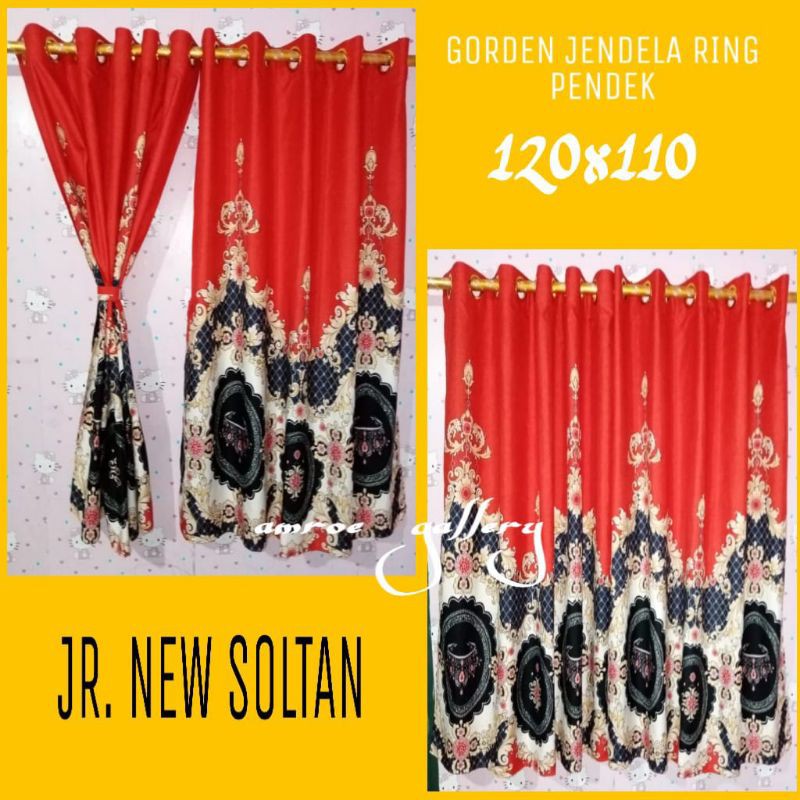 GORDEN JENDELA RING PENDEK