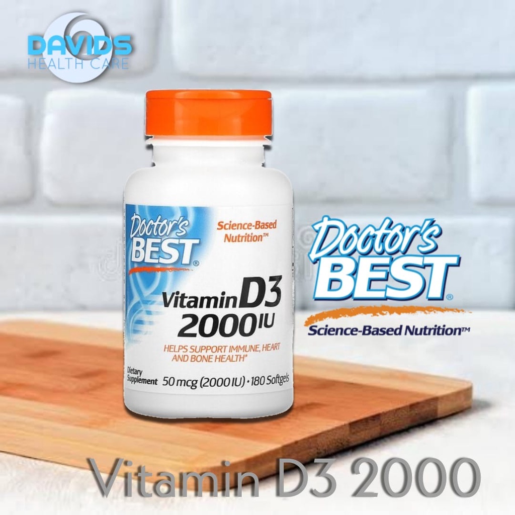 Doctor Best Vitamin D3 2000 Iu Vit D