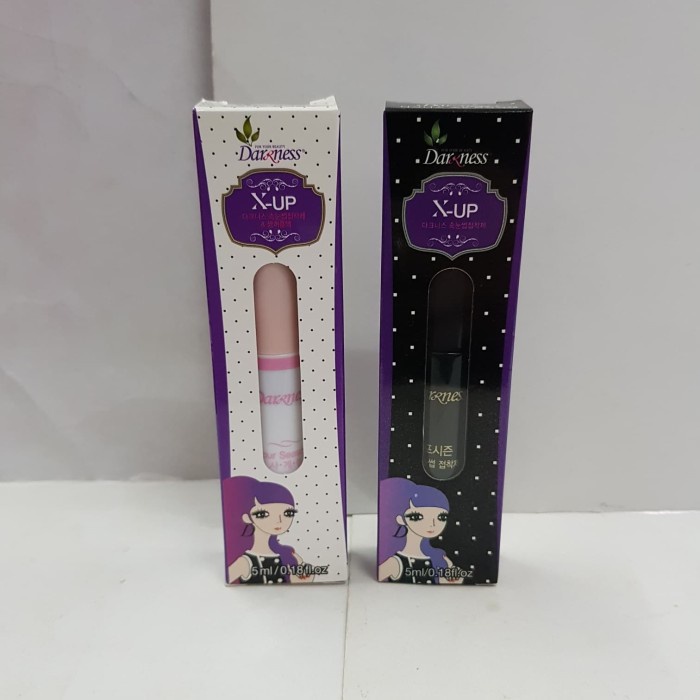 LEM BULU MATA DARKNESS KOREA PUTIH HITAM 5ML