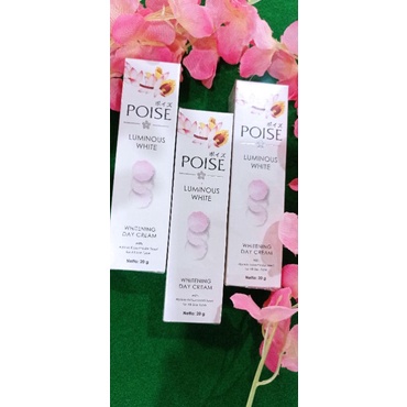 poise luminous white day cream