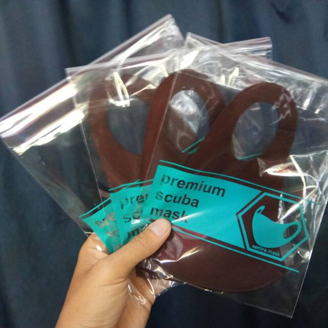 Masker Scuba premium Anti Percikan Air mask korea warna  