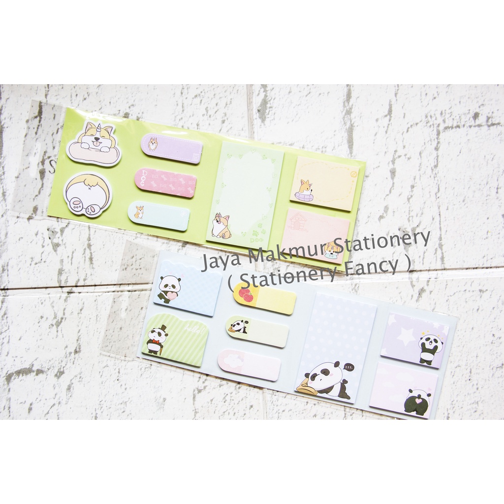 Memo Stick / Kertas Memo Tempel Joyko Animal MMS-34 (Eceran)