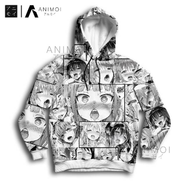 ahegao hoodie shopee