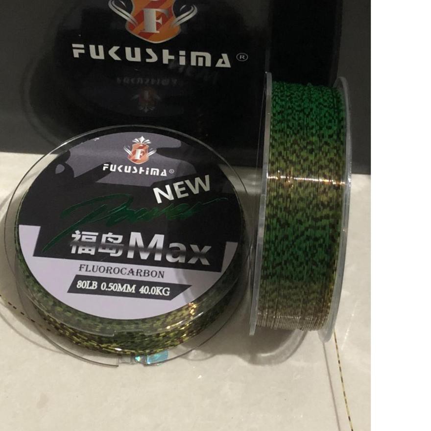 PROMO BESAR KODE-655 Senar Pancing Fluorocarbon Fukushima New Power Max Panjang 100m