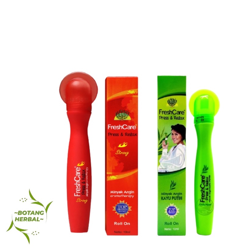 FreshCare Press & Relax / Fresh Care KEROKAN / Minyak angin Aromatherapy Roll On / Kerok/FRESHCARE S