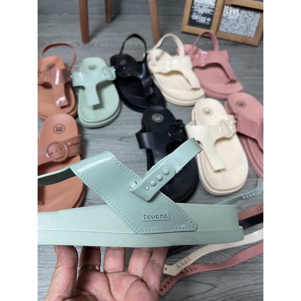 GJAZ SANDAL JELLY JEPIT TWO IN ONE IMPORT CODE JOANA