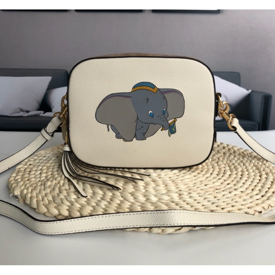 Tas Wanita Coach Disney Dumbo Limited Edition Full Leather Crossbody