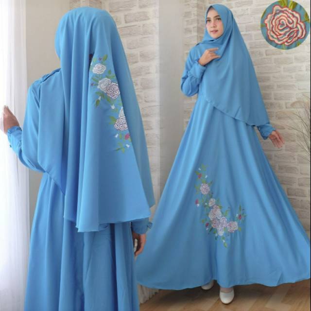 Lavenia Syar'i baju gamis free kerudung