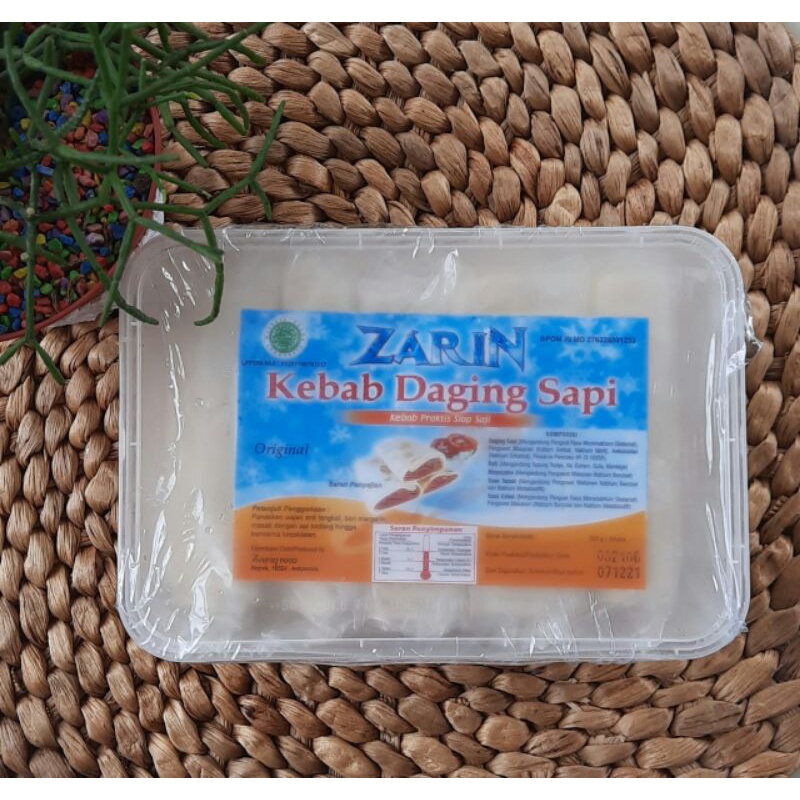 

Kebab mini Daging sapi ZARIN isi 10 pcs