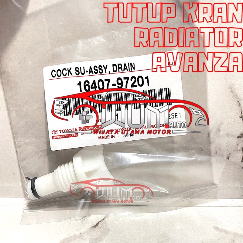 TUTUP KRAN RADIATOR AVANZA XENIA RUSH TERIOS LUXIO GRAN MAX