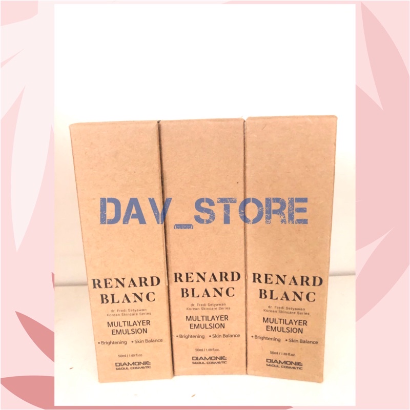 RENARD BLANC/MULTILAYER EMULSION/NATASHA/PELEMBAB/SKIN BALANCE/RBMULTIEMULSION