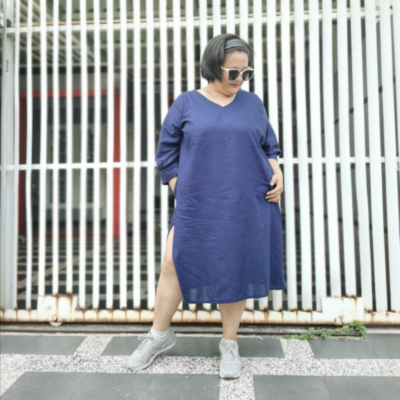 NEWNORM | Velvet Dress Bigsize Ld 135-160cm