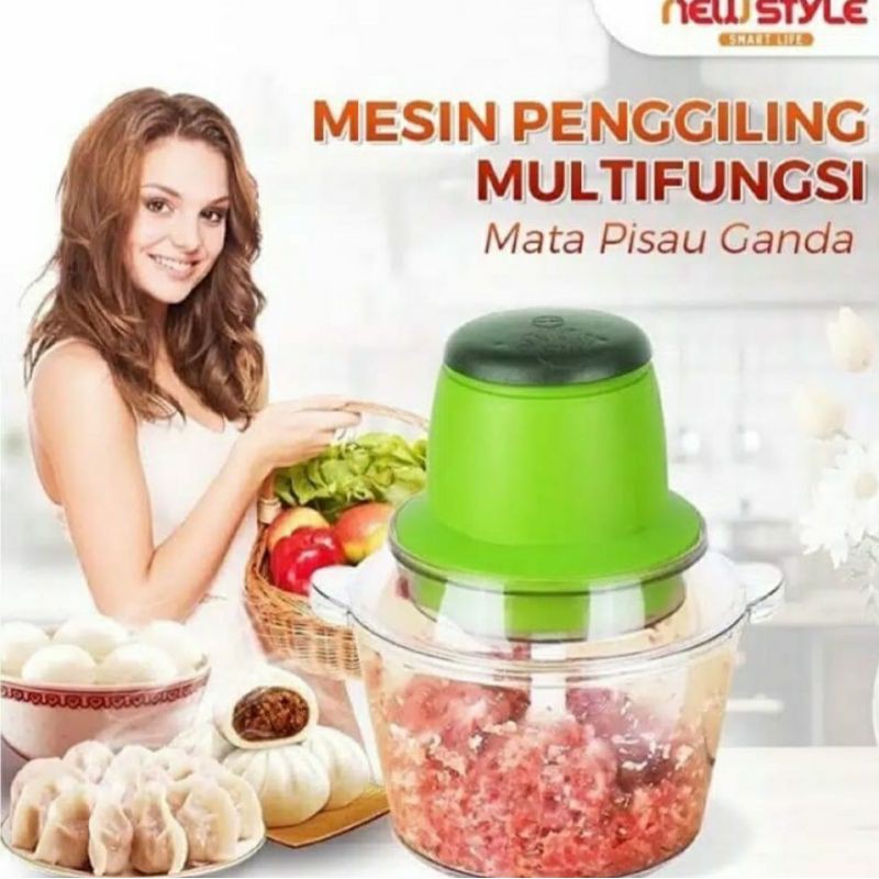 BLENDER DAGING 4 MATA PISAU SERBAGUNA //  PENGGILING DAGING