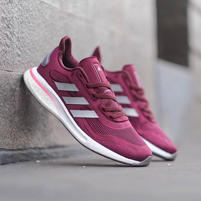 Original BNWB Sepatu Adidas Supernova Boost Maroon Limited