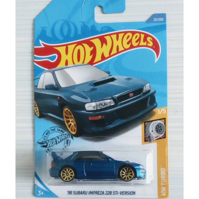 Hotwheels 98 Subaru Impreza 22B STi version