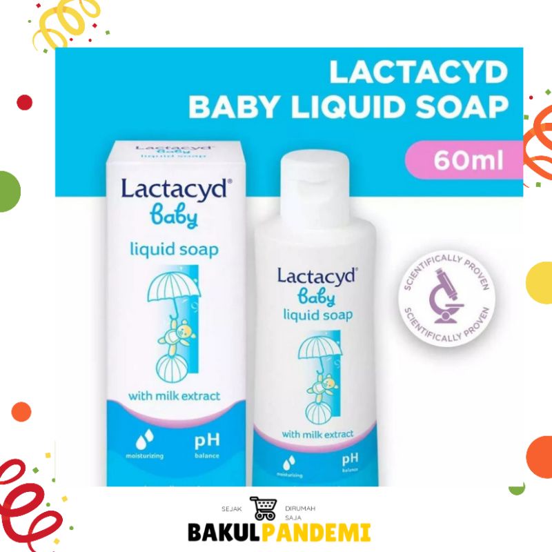 Jual Lactacyd Baby Liquid Soap with Milk extra 60ml 60 ml Shopee